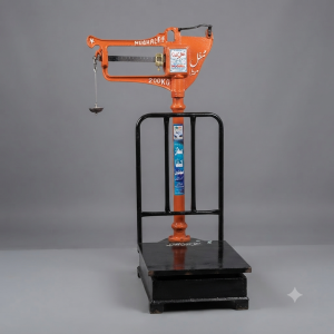 200 KGs Manual Platform Scale-Round Pilar