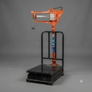 200 KGs Manual Platform Scale-Round Pilar
