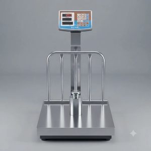300 KGs Electronic Platform Scale-20x20inches Steel-TOP